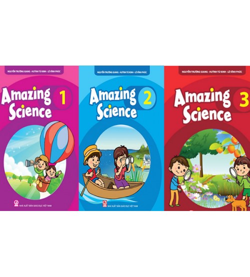 Amazing Science 1,2,3,4,5 Bản Đẹp