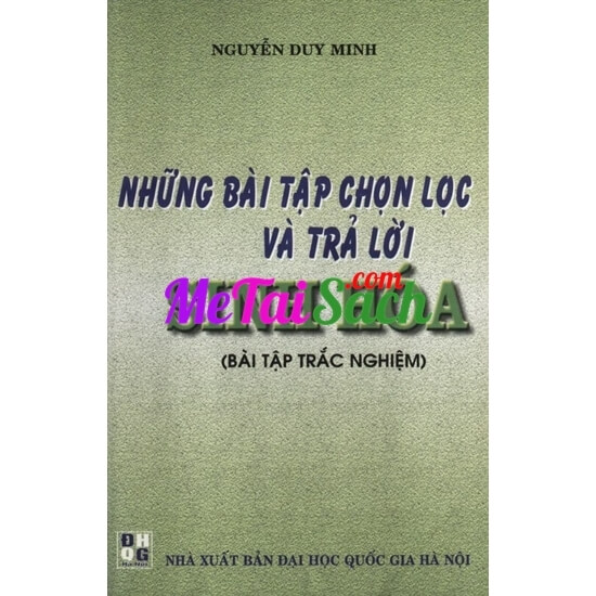 Những Bài Tập Chọn Lọc Và Trả Lời Sinh Hóa